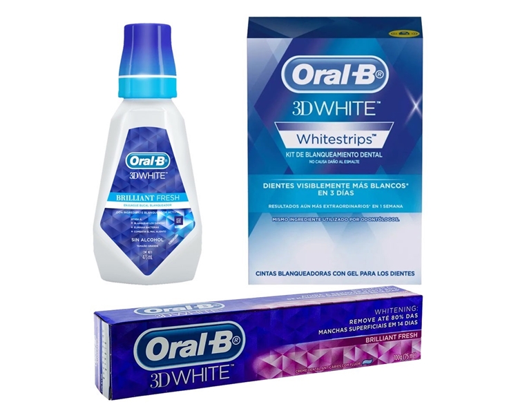 Blanqueamiento con pasta de dientes y enjuagues