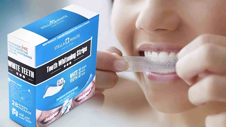 Tiras de blanqueamiento dental